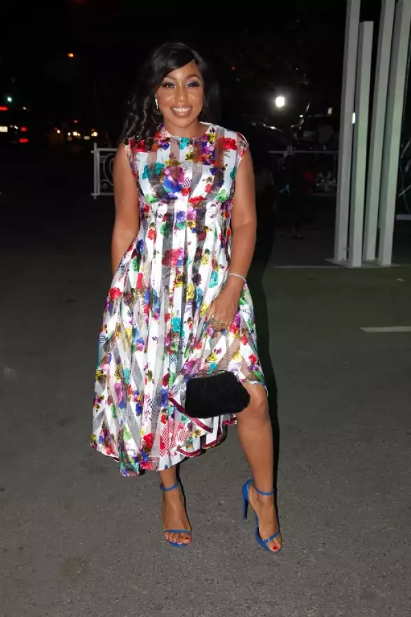 Photos: Actress Rita Dominic, Dangote & Otedola At Lagos Fashion Week